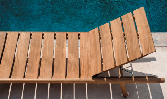 Roda Orson Sonnenliege in Teak