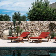 Roda Orson Sonnenliege mit Kissen