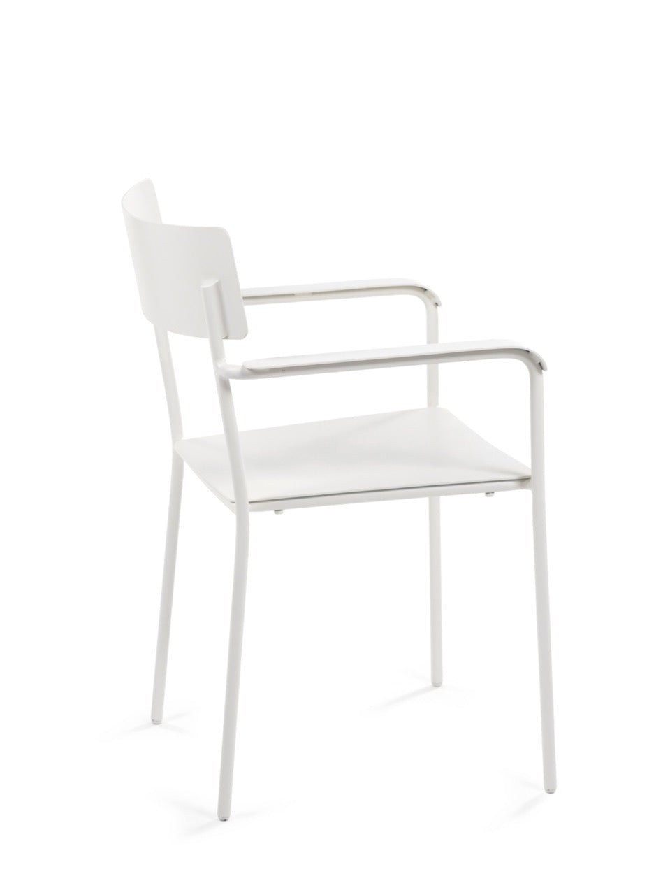 Serax August kompakter Stuhl mit Armlehnen by Vincent Van Duysen 2er Set