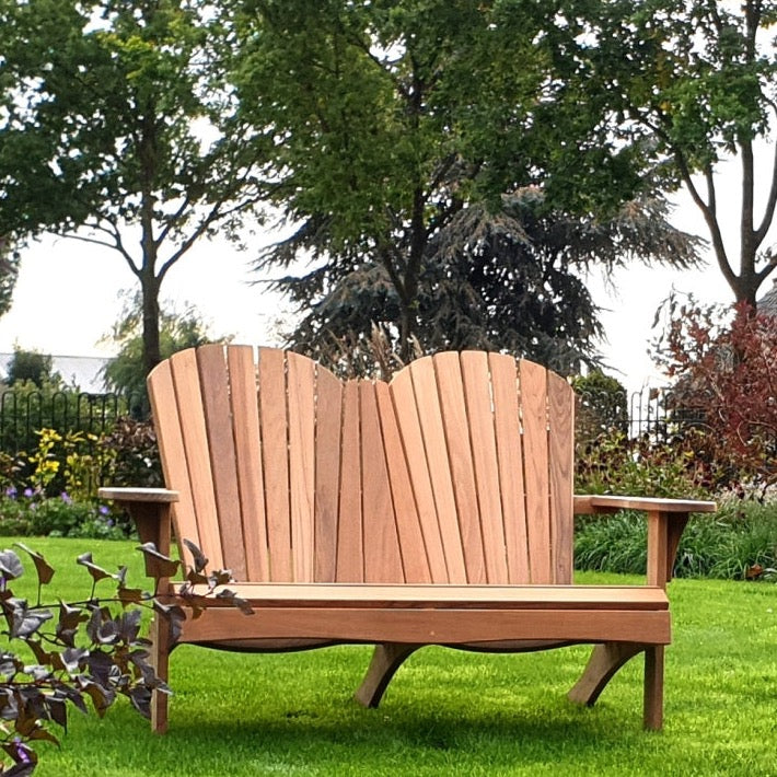 Traditional Teak I Sienna Mosaic 2-Seater 131 cm