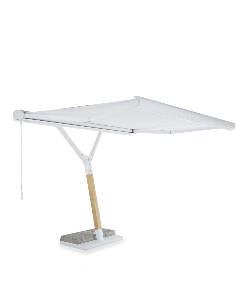 sonnenschirm statt markise Unopiu Sonnenschirm Salento, Windstärke: bis 45km/h, 300x250x243cm, – Garten‑Stuhl