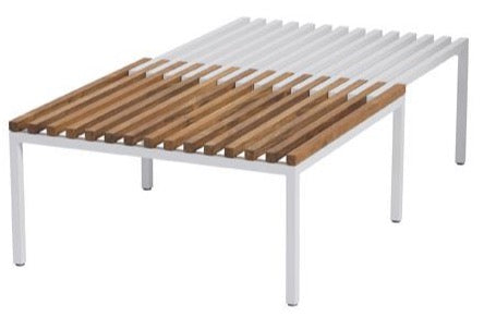 Ego Paris ausziehbarer Couchtisch Sutra in weiß