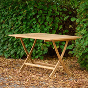Traditional Teak I Sofia Esstisch klappbar 110 cm, rechteckig