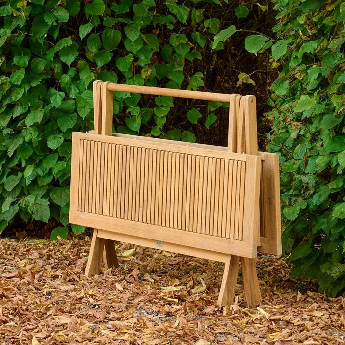 Traditional Teak Sofia Klapptisch 110 × 70 cm – Garten‑Stuhl