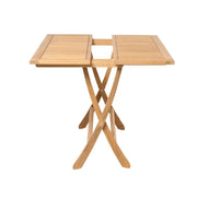 Traditional Teak I Sofia folding dining table 80 cm, square