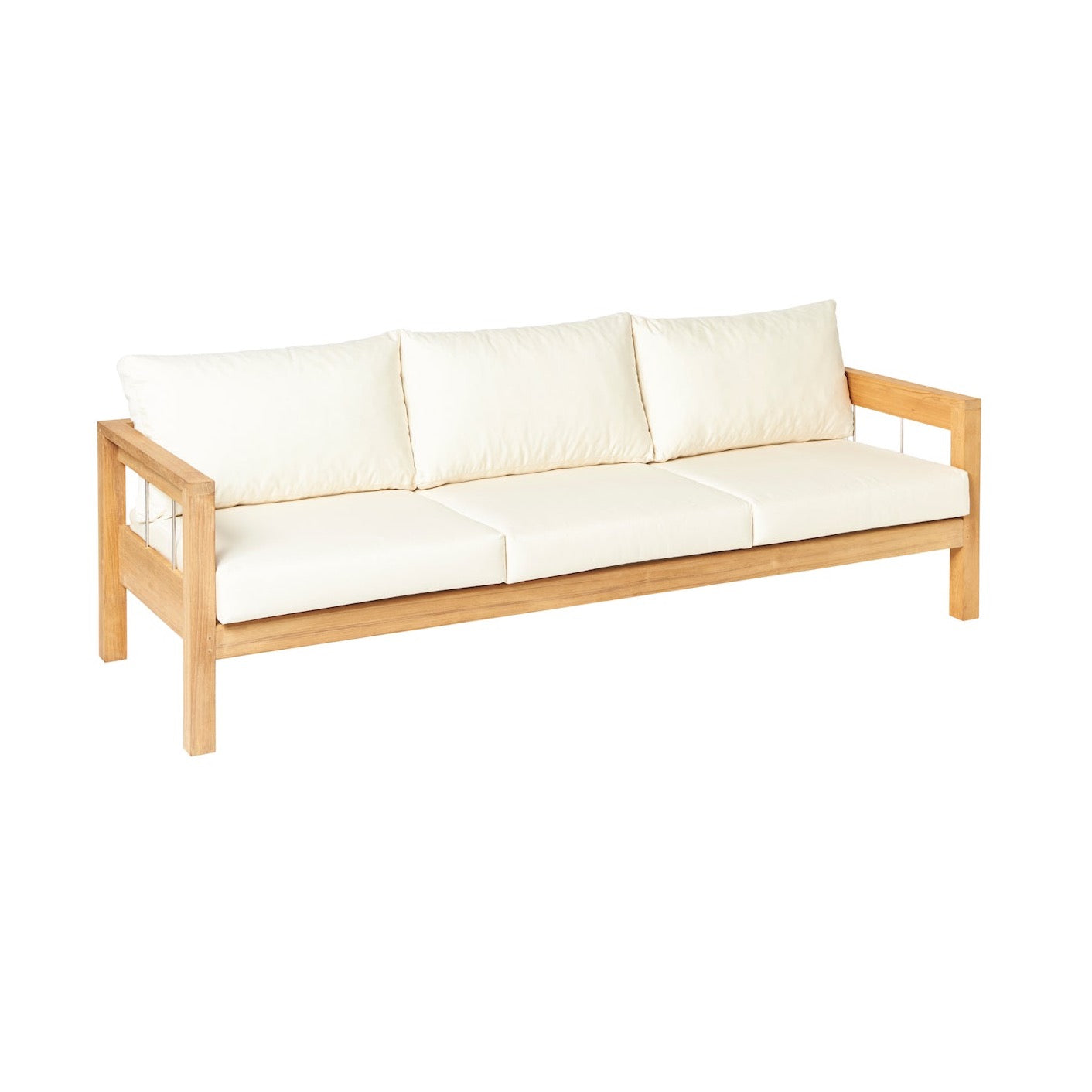 Traditional Teak I Maxima Lounge 3-Sitzer Sofa 239 cm