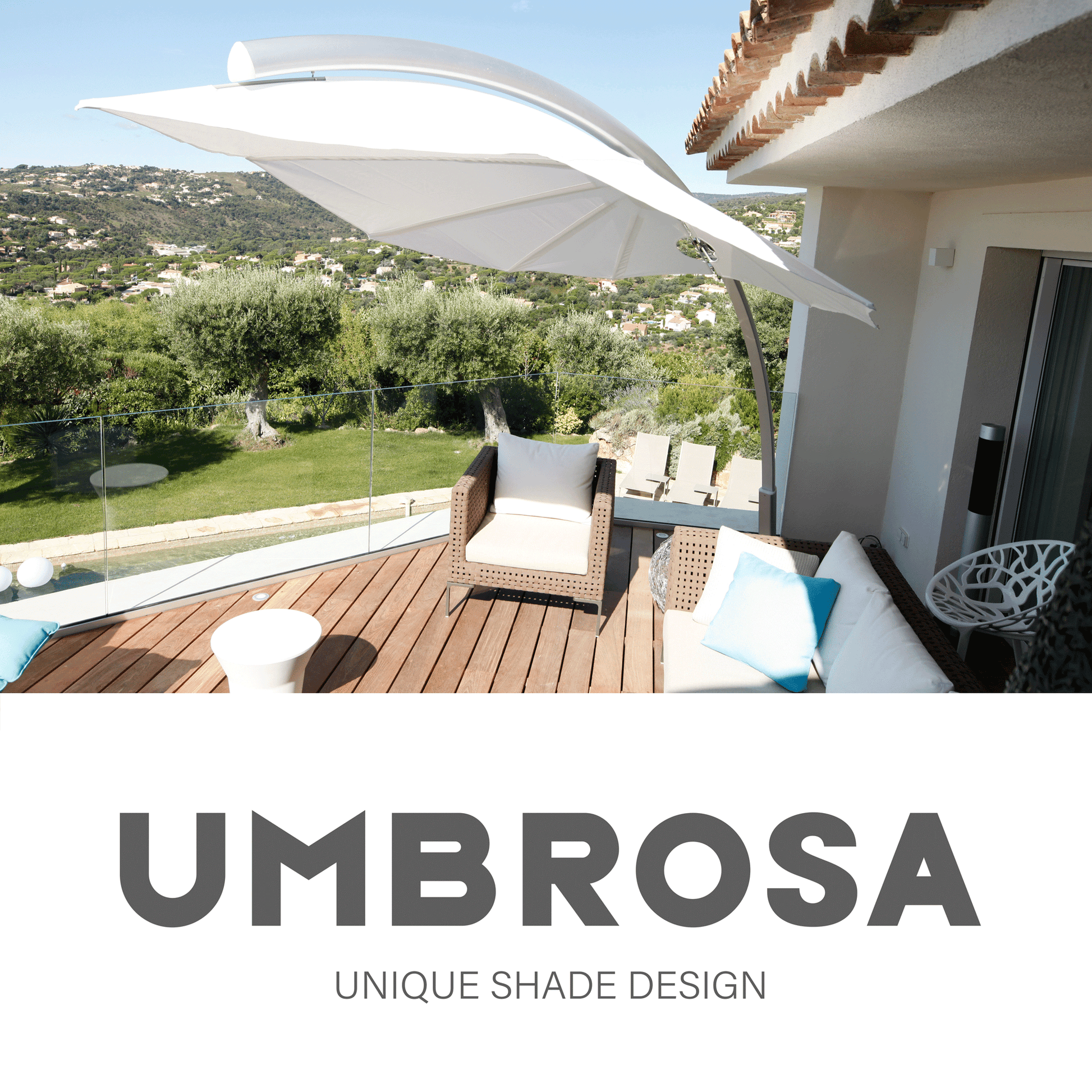 Sonnenschirm Schutzhüllen für die Umprosa Sonnenschirme