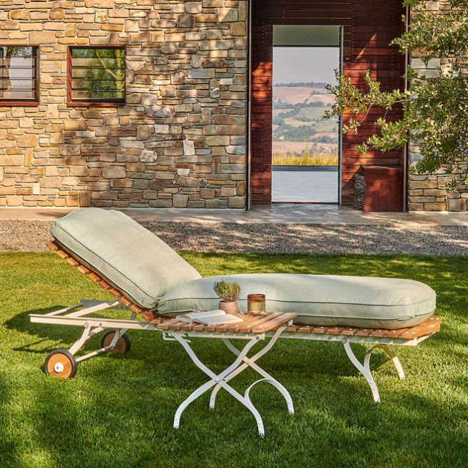 Weishäupl Classic Sonnenliege aus Teak – Garten‑Stuhl