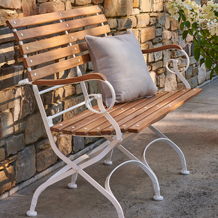 Weishäupl I Classic 2-Sitzer Bank mit/ohne Armlehne 102 cm