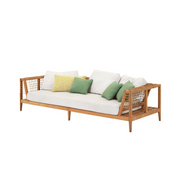 Unopiu I Synthesis Sofa Teakholz 260 cm