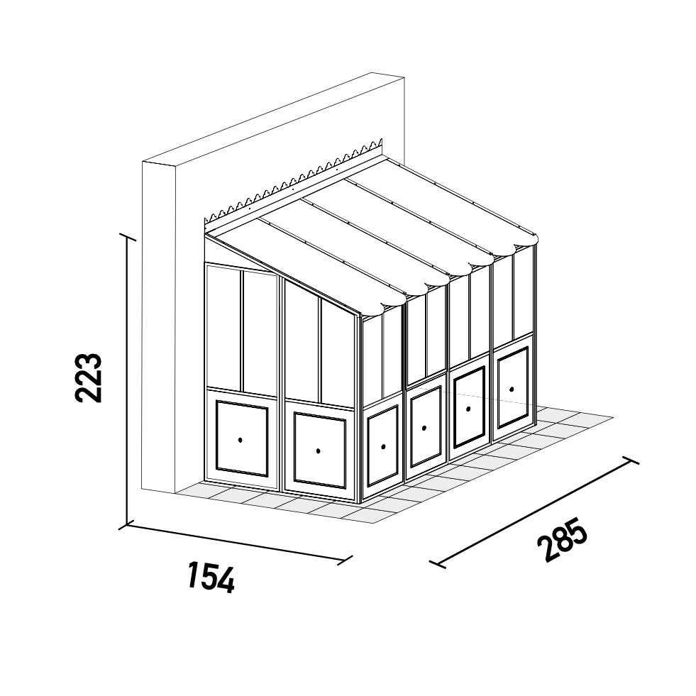 Unopiu I Anbau-Orangerie