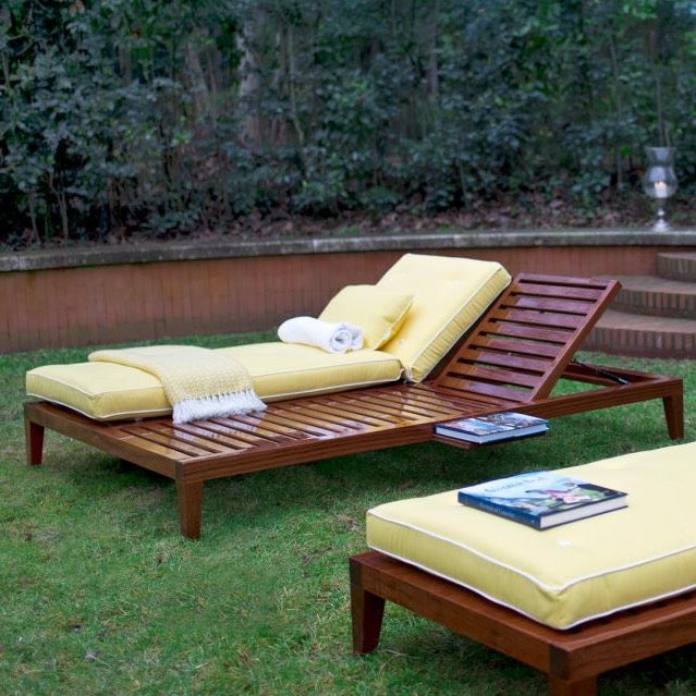 Unopiu I C'est la vie Doppelliege aus Mahagoni