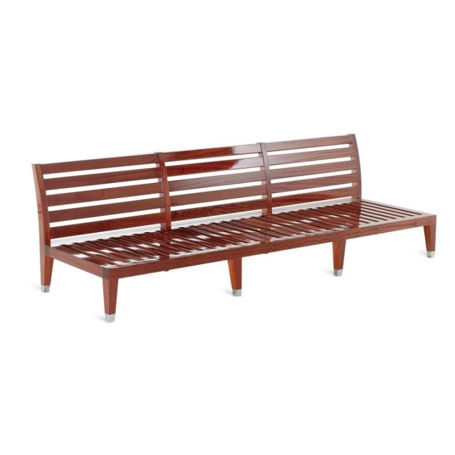 Unopiu I C'est la vie 3-Sitzer-Sofa aus Mahagoni 240 cm