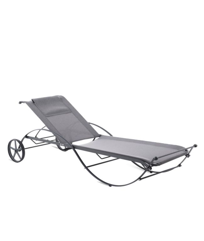 Unopiu I Aurora Ersatzteil Rad  für Liege in grafitgrau