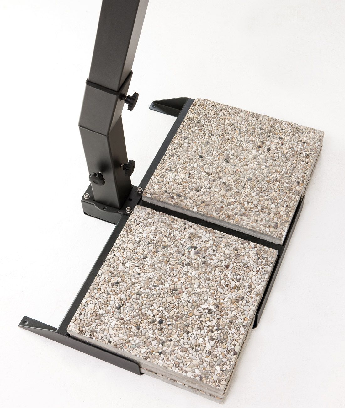 Unopiu I Salento Ampelschirm mit seitlichem Mast