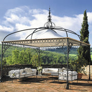 Wasserundurchlässige weiße Plane für Pavillon Tibisco 4x4m.