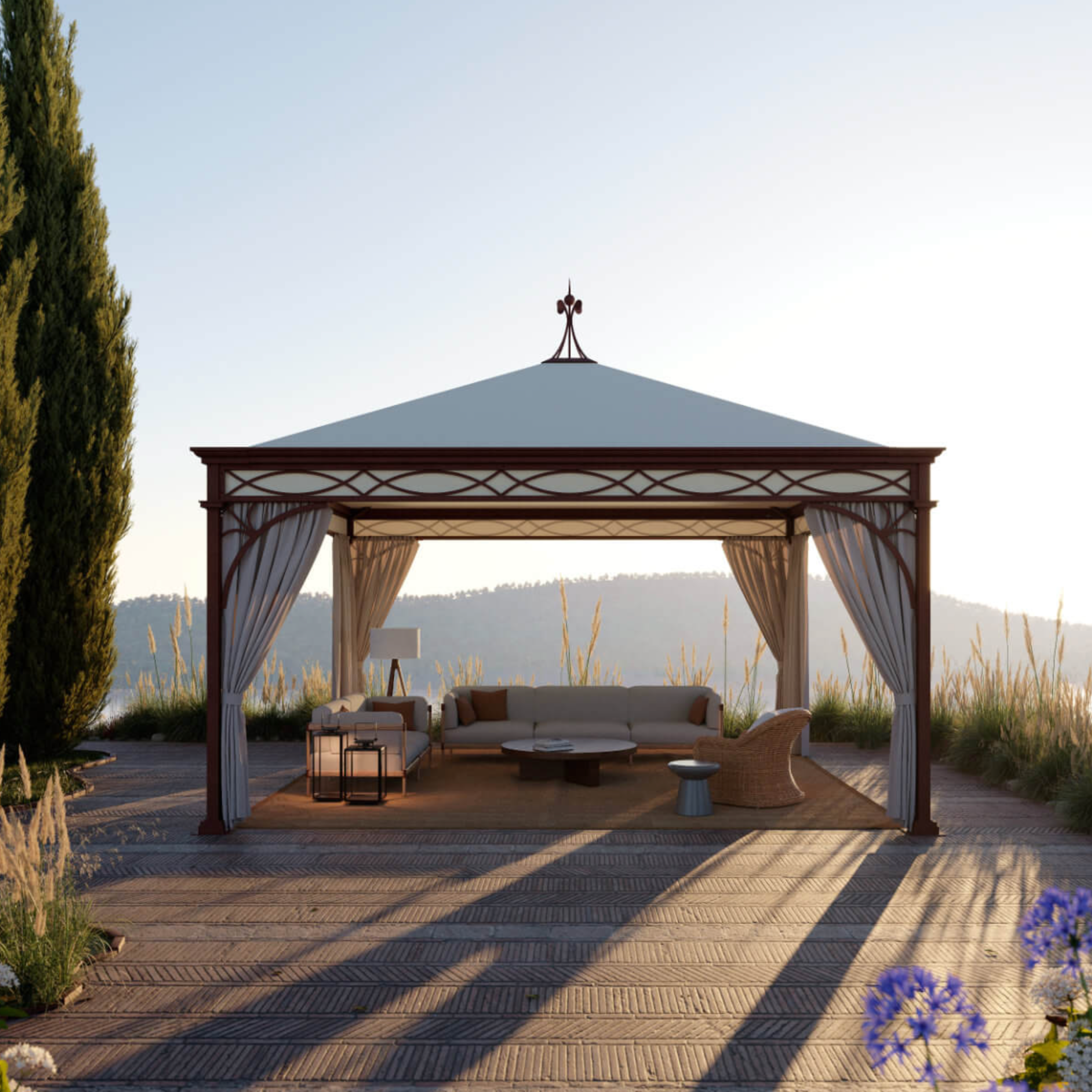 Pavillon Malatesta - exklusives Design aus dem Hause Unosider