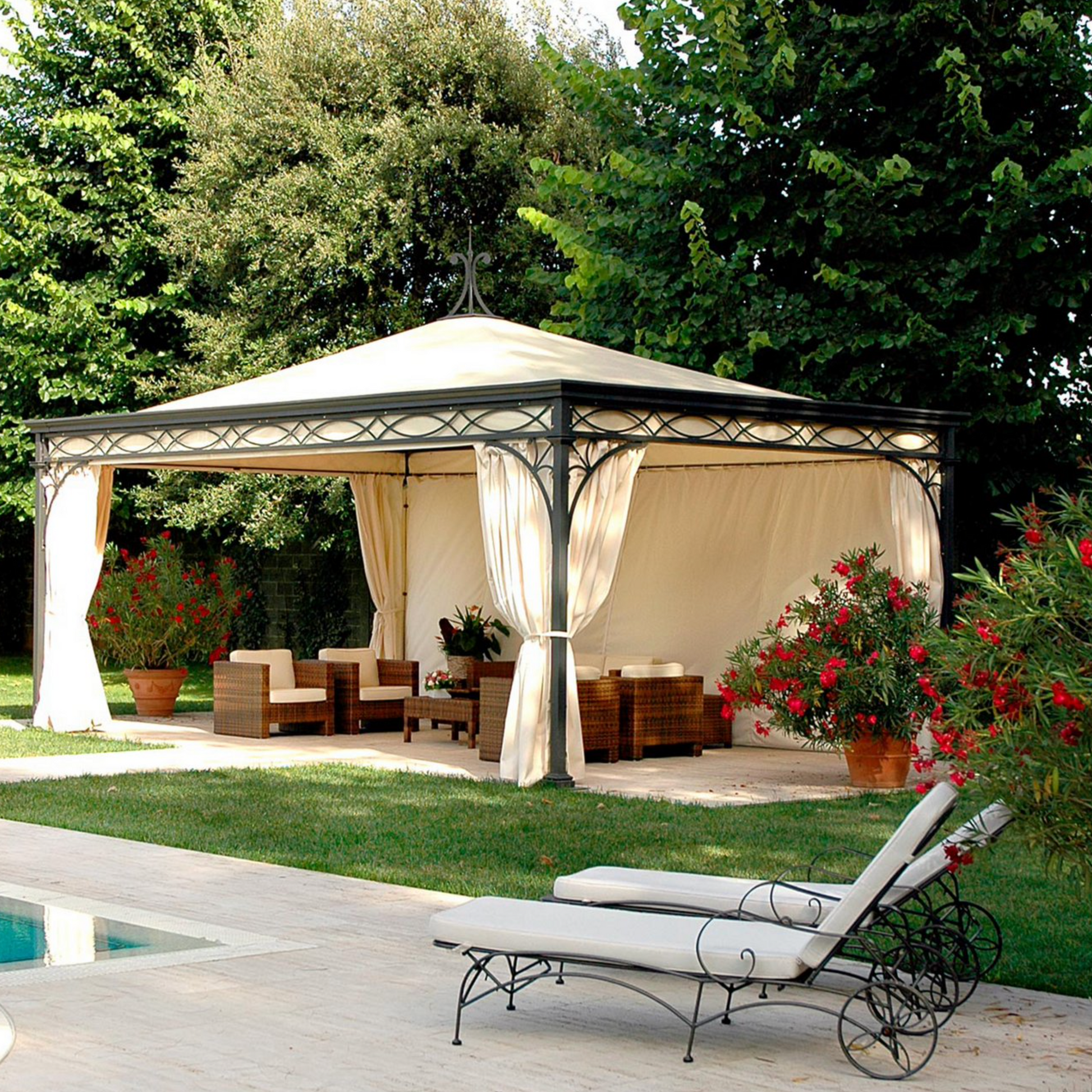 Pavillon Malatesta - exklusives Design aus dem Hause Unosider