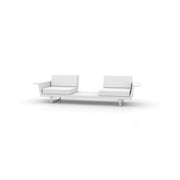 Vondom I Delta 2-Sitzer Lounge Sofa mit integriertem Tisch