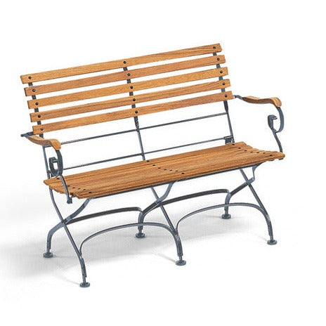 Weishäupl Classic 2-seater bench with/without armrest 