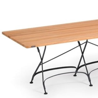 Weishäupl Table classique, carrée 80 cm 