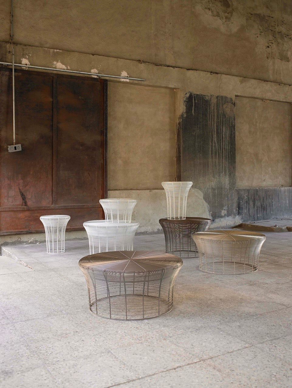 Gandia Blasco I Aram Loungetisch high 61 cm, rund