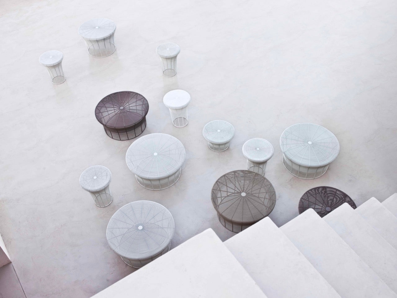 Gandia Blasco I Aram Loungetisch low 71 cm, rund