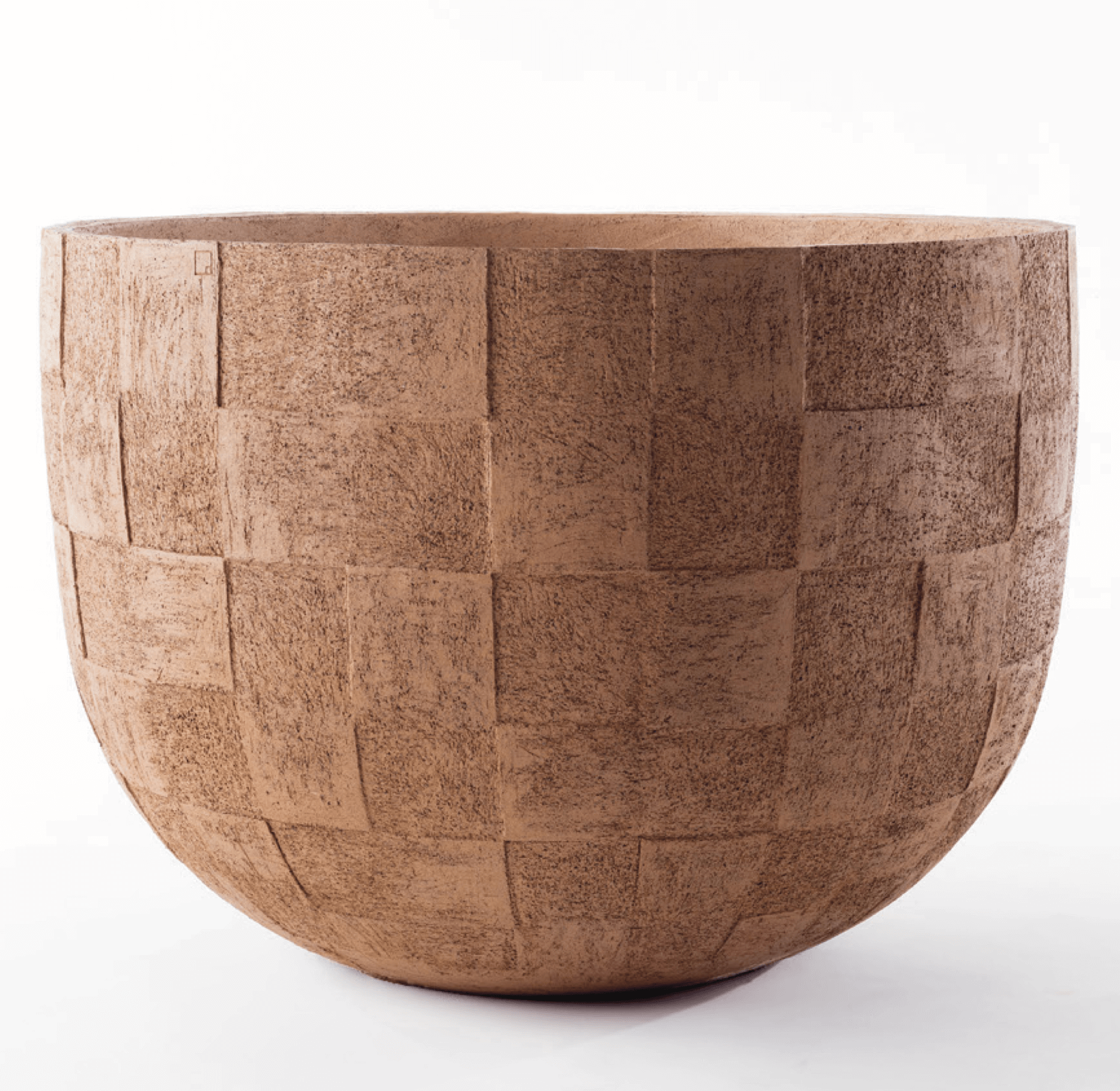 Rundes UM Pflanzgefäß von Atelier Vierkant mit ruhiger Silhouette und ausgewogenen Proportionen.