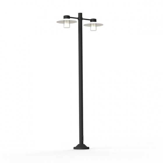 Roger Pradier AUBANNE Stehleuchte mit 2 Lampen anthrazitgrau