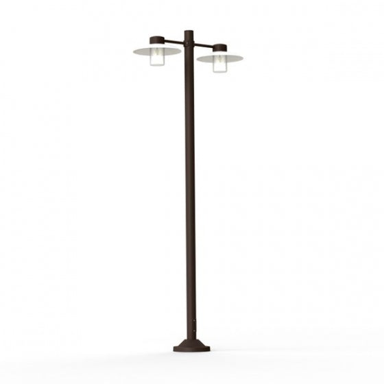 Roger Pradier AUBANNE Stehleuchte mit 2 Lampen Rost