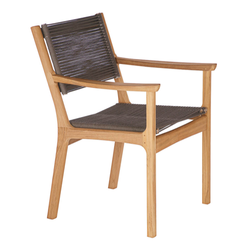 Barlow-Tyrie Esstuhl Monterey in braun Cord