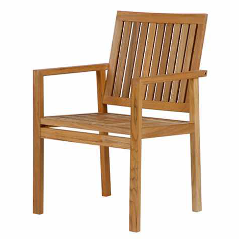 Barlow Tyrie Linear Armstuhl, Dining Armchair