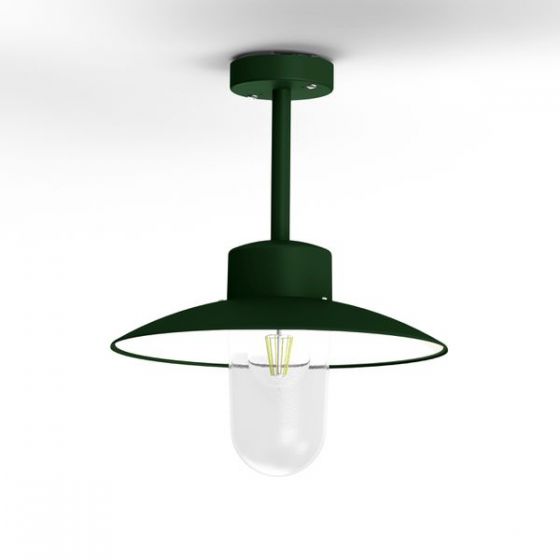 Roger Pradier BELCOUR Deckenleuchte englischgrün