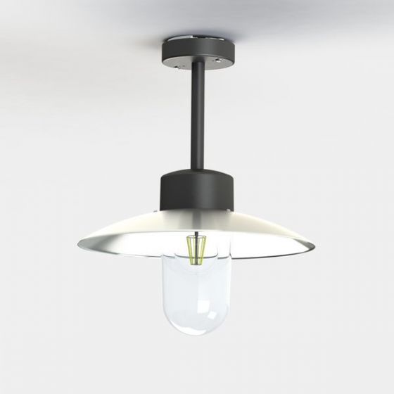 Roger Pradier BELCOUR Deckenleuchte zink