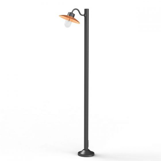 Roger Pradier BELCOUR Stehleuchte kupfer