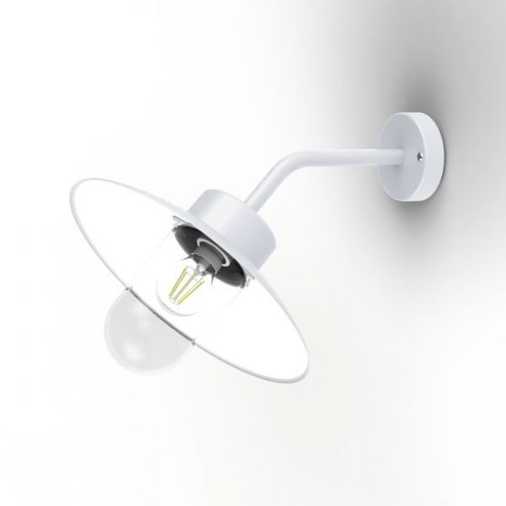 Roger Pradier BELCOUR Wandleuchte weiß