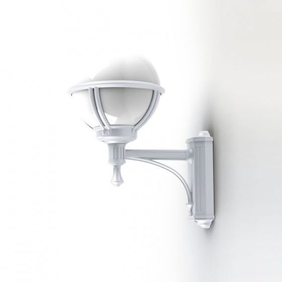 Roger Pradier BORÉAL Wandleuchte aufrecht weiß