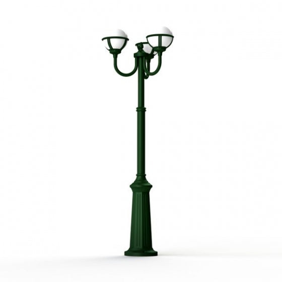 Roger Pradier BORÉAL Stehleuchte mit 3 Lampen englischgrün