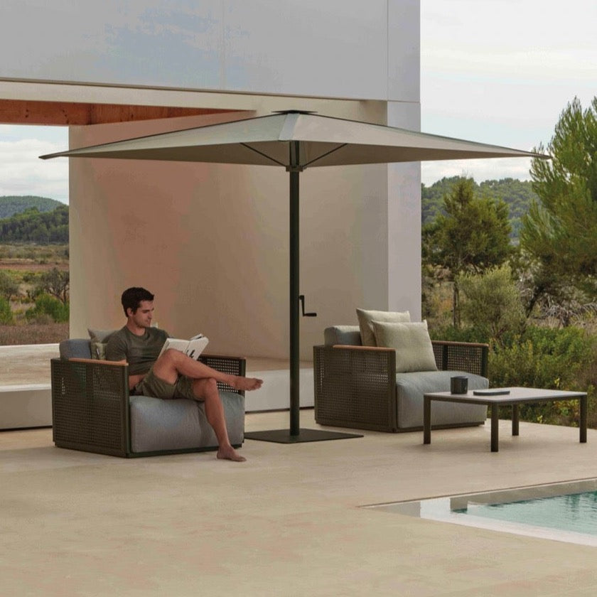 Gandia Blasco I Bosc Loungetisch 94 cm, rechteckig