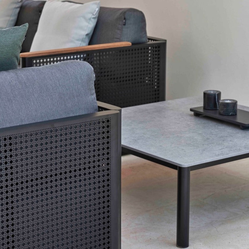 Gandia Blasco I Bosc Loungetisch 94 cm, quadratisch