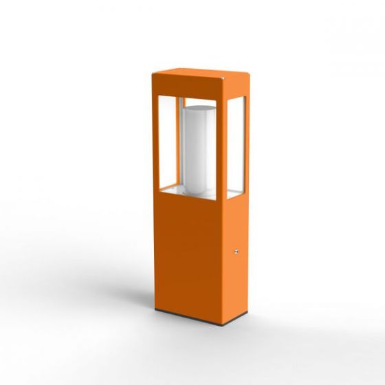 Roger Pradier BRICK Wandleuchte Höhe 50 cm reinorange