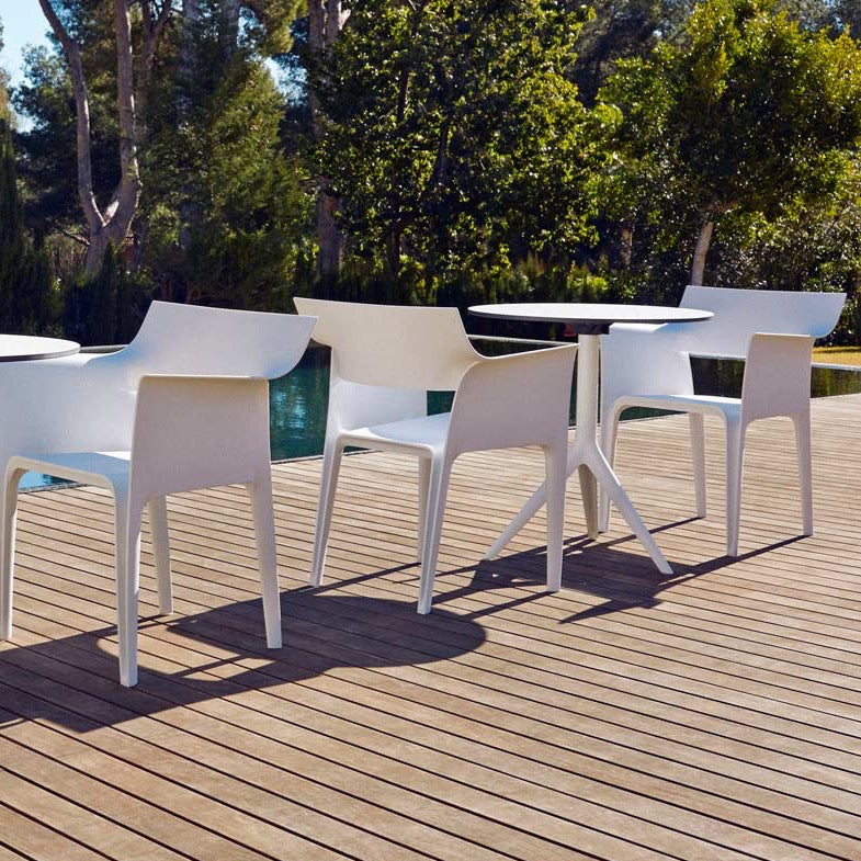 Vondom I Pedrera armchairs, set of 4