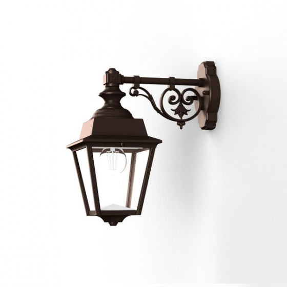 Roger Pradier CHENONCEAU Wandleuchte hängend Rost