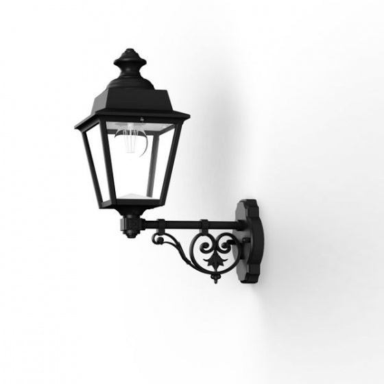 Roger Pradier CHENONCEAU Wandleuchte aufrecht tiefschwarz