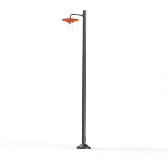 Roger Pradier COOPER Stehleuchte mit 1 Lampe reinorange