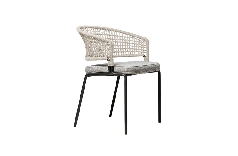 Tribù CTR Armlehnstuhl in wenge/leinen