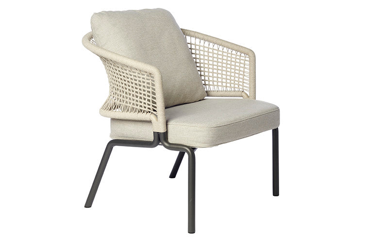 Tribù CTR Clubsessel in wenge/leinen