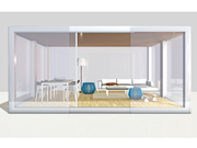 CU[I]BI Design Glaspavillon