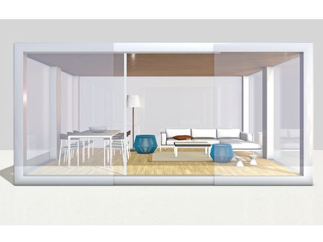 CU[I]BI Design Glaspavillon