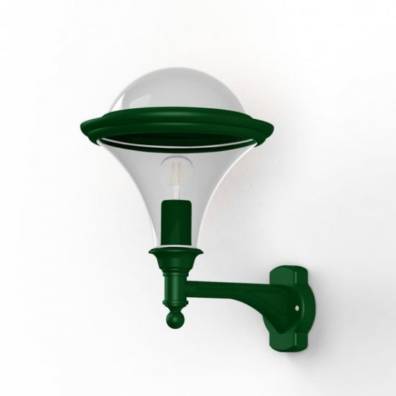 Roger Pradier DALLAS Wandleuchte aufrecht Tannengrün